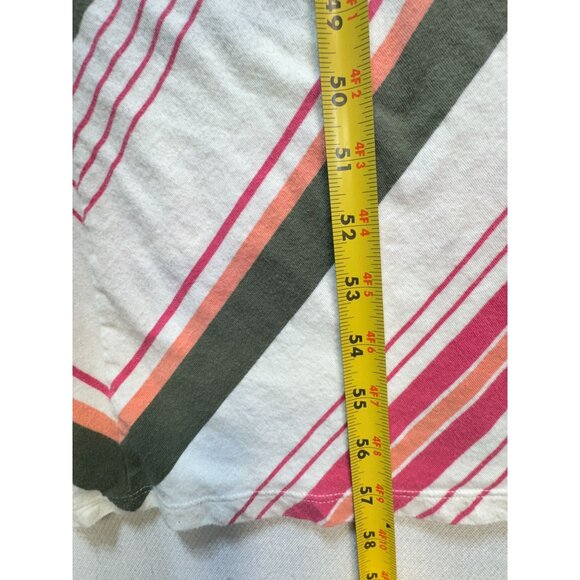 Old Navy Womens Sleeveless Chevron Striped Maxi Dress Size 1X Multicolor Summer - Picture 6 of 13